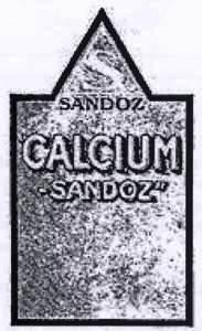 La reproduction de la marque CALCIUM -SANDOZ fig.