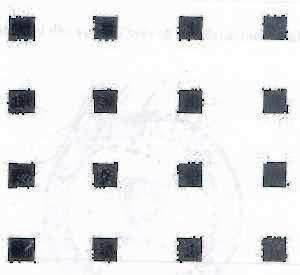 Paraqitja e markës DIGITS QUADRAT (MATRIX)