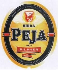 Paraqitja e markës BIRRA PEJA 1971 PILSNER fig.