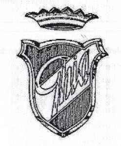 Die Wiedergabe der Marke GHIA & CROWN & SHIELD DEVICE