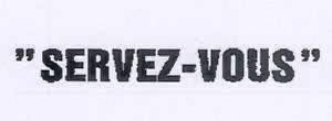 Paraqitja e markës SERVEZ-VOUS