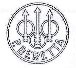 Paraqitja e markës P. BERETTA AND THREE ARROWS DEVICE