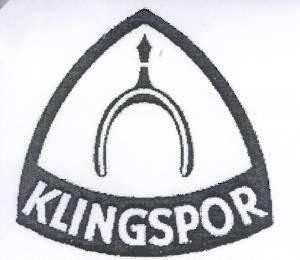 Die Wiedergabe der Marke KLINGSPOR