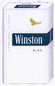 Paraqitja e markës Winston BLUE