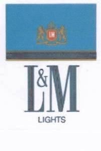 Die Wiedergabe der Marke L&M LIGHTS