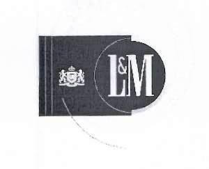 The representation of the trademark L & M