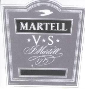 Paraqitja e markës MARTELL V S