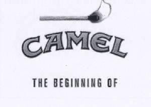 The representation of the trademark CAMEL THE BEGINNING OF