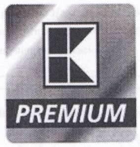 The representation of the trademark K PREMIUM