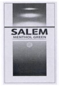 Paraqitja e markës SALEM MENTHOL GREEN