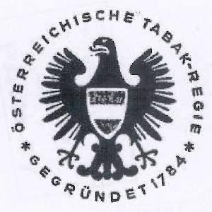 Paraqitja e markës ÖSTERREICHISCHE TABAK-REGIE*GEGRÜNDET 1784