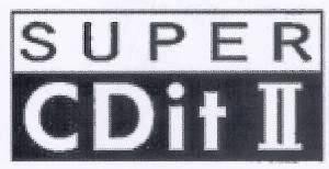 The representation of the trademark SUPER CDit II