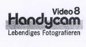 Paraqitja e markës Video 8 Handycam Lebendiges Fotografieren