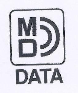 The representation of the trademark MD DATA
