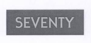 Η απεικόνιση του σήματος SEVENTY