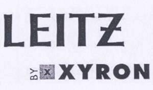 Paraqitja e markës LEITZ BY XYRON