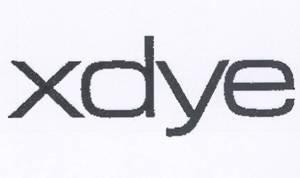 The representation of the trademark xdye
