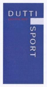 The representation of the trademark DUTTI SPORT