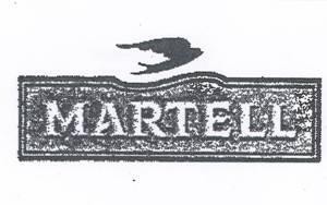 The representation of the trademark MARTELL & FLYING BIRD