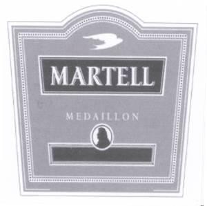 The representation of the trademark MARTELL MEDAILLON