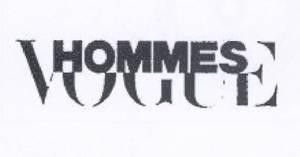 Paraqitja e markës HOMMES VOGUE