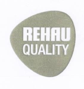The representation of the trademark REHAU QUALITY