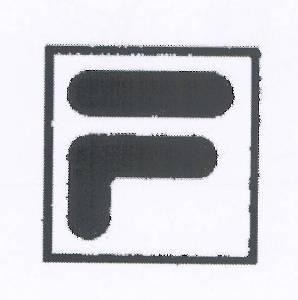 The representation of the trademark F