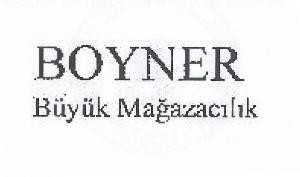 The representation of the trademark BOYNER Büyük Mağazacılık
