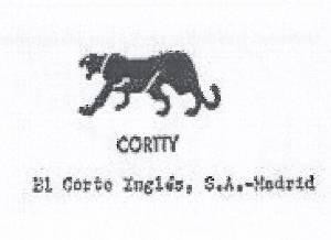 The representation of the trademark CORTTY El Corto Ingles, S.A.-Madrid