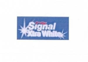 Paraqitja e markës SIGNAL XTRA WHITE