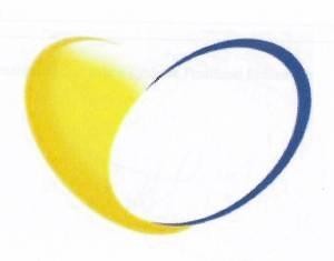 Paraqitja e markës BLUE AND YELLOW SPOTLIGHT DEVICE