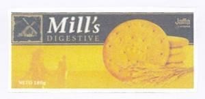 The representation of the trademark MILL'S DIGESTIVE
