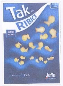 The representation of the trademark TAK RIBICE