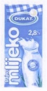 Paraqitja e markës MLIJEKO DUKAT