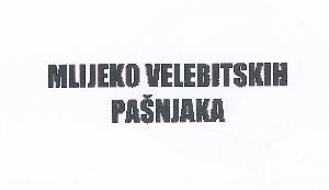 Paraqitja e markës MLIJEKO VELEBITSKIH PAŠNJAKA