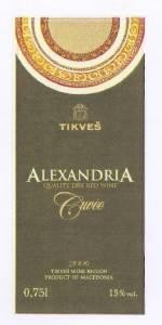 Paraqitja e markës TIKVEŠ ALEXANDRIA