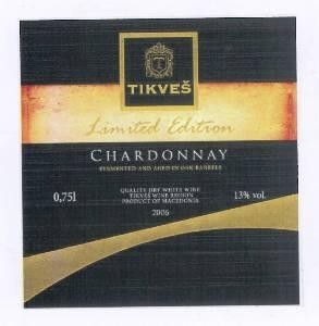 Paraqitja e markës TIKVEŠ CHARDONNAY