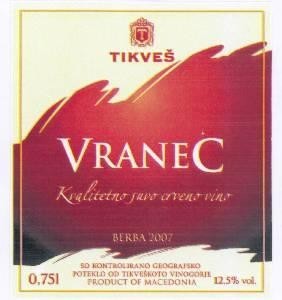 Paraqitja e markës VRANEC