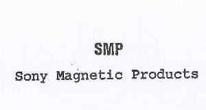 Paraqitja e markës SMP SONY MAGNETIC PRODUCTS