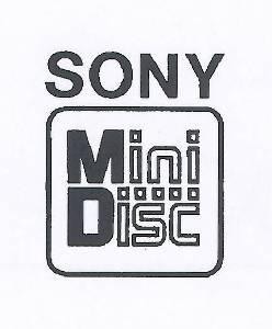 The representation of the trademark SONY MINI DISC