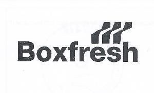 The representation of the trademark BOXFRESH