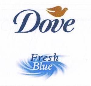 Paraqitja e markës DOVE FRESH BLUE