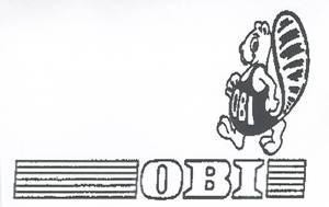 The representation of the trademark OBI