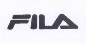 The representation of the trademark FILA
