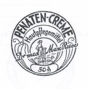Paraqitja e markës PENATEN- CRÈME HAUTPFLEGEMITTEK 50