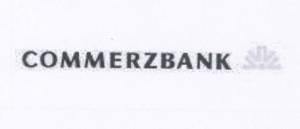 The representation of the trademark COMMERZBANK