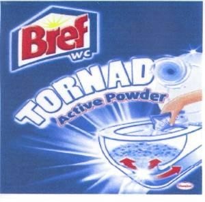 The representation of the trademark BREF TORNADO