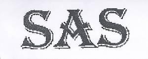 The representation of the trademark SAS