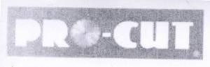 The representation of the trademark PRO-CUT