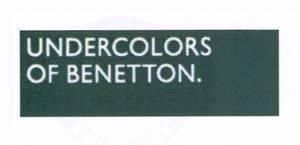 The representation of the trademark UNDERCOLORS OF BENETTON.